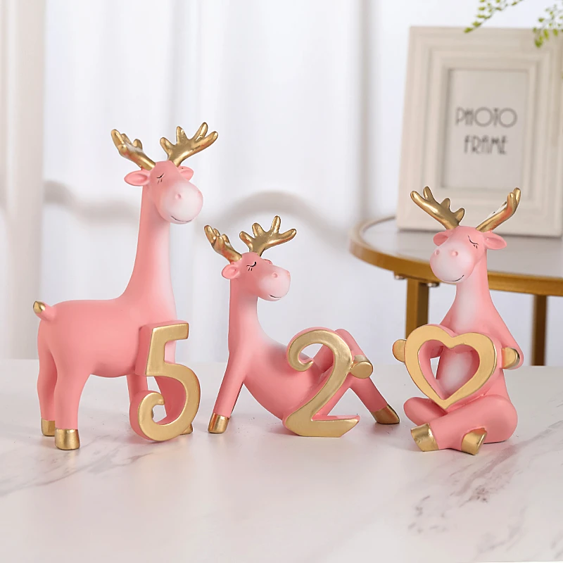 

Wedding gifts for girlfriends, newlyweds, couples, engagement, wedding gifts, home wedding room, bedroom, elk ornaments