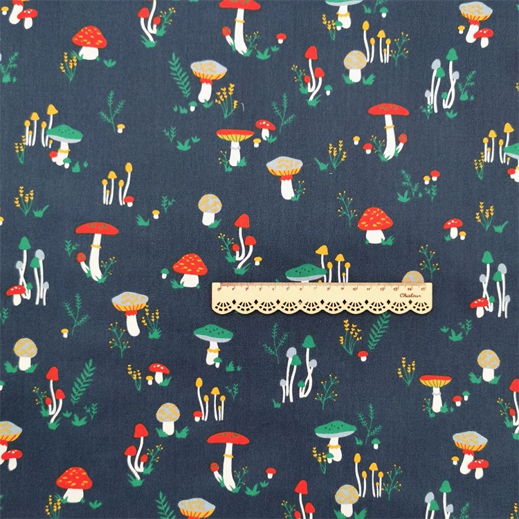 160x50 см мультяшный красный зонтик в виде гриба хлопчатобумажная саржевая ткань