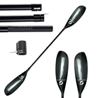 Регулируемое весло для байдарки из углеродного волокна нового типа, регулируемое с алюминиевым регулятором