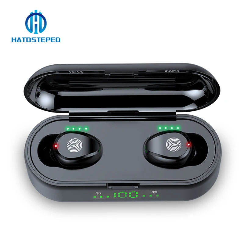 Сенсорные V8 беспроводные наушники Bluetooth 5 0 TWS гарнитура HIFI мини спортивные для