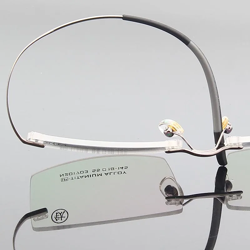 Оптические очки Rui Hao с полимерными линзами настраиваемая титановая оправа для