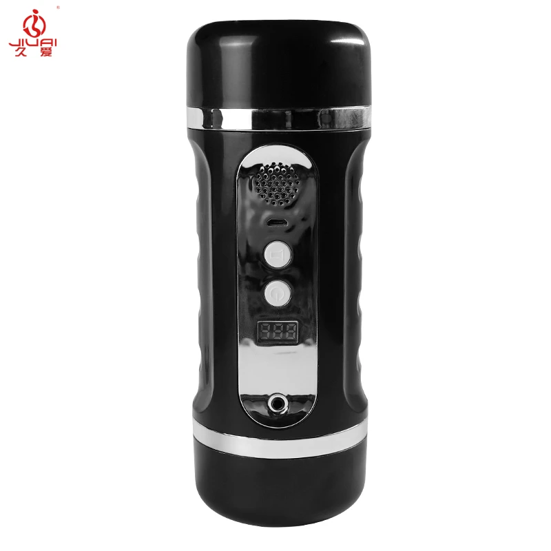 JIUAI Sex Toys Male Adult Masturbator Intelligent Women Voice Realistic Vagina Vibration Masturbation Cup for Men | Красота и