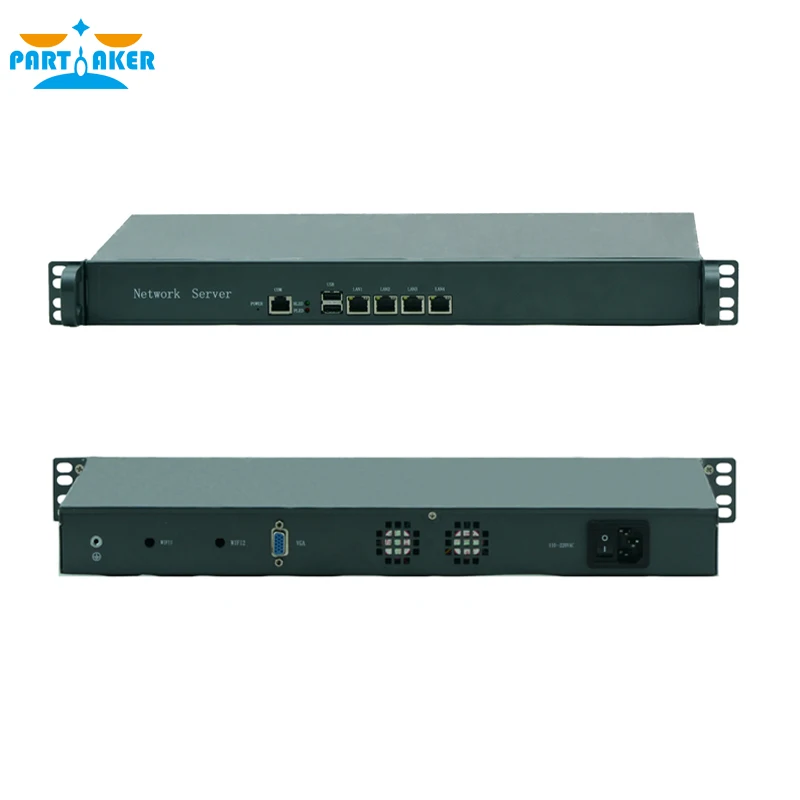 Стационарный сервер Intel Atom D2550 19 дюймов 4 Lan поддержка pfsense|Сетевой экран и VPN| |