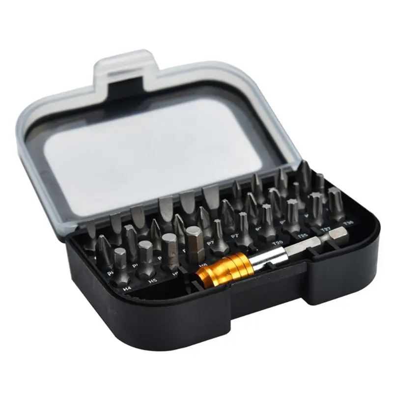 Набор удлинителей для отверток 31 шт. многоразмерные компактные магнитные