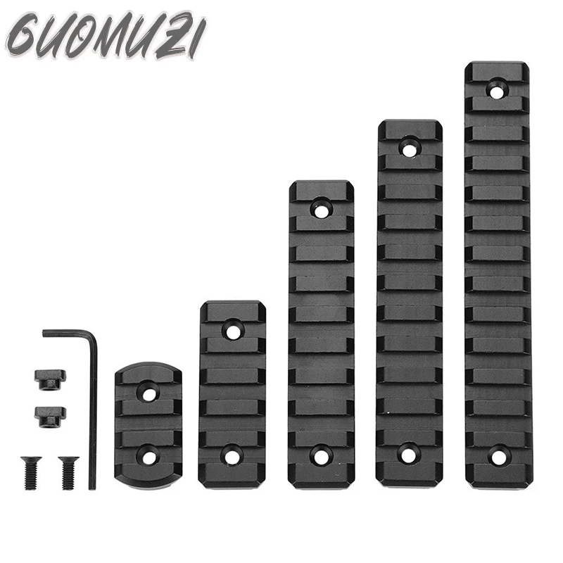 Новое тактическое крепление M lok для прицела Пикатинни 21 мм алюминиевые рельсы