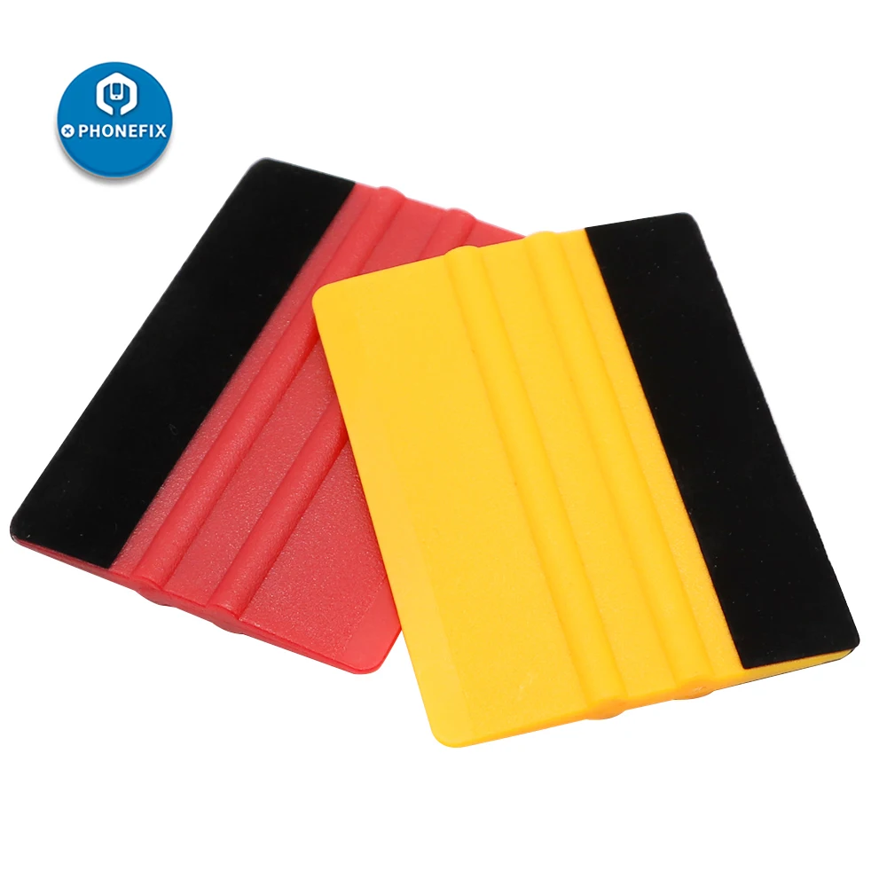 

PHONEFIX 100x76mm Durable Felt Edge Squeegee Vinyl Car Cover Application Tool Scraper Decal Auto Car Cleaning Tools
