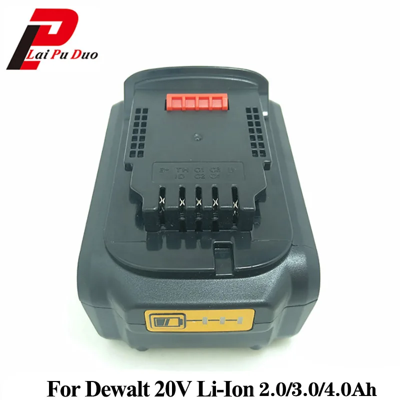 18 в/20 в Li Ion 2 0/3 0/Ач Сменный аккумулятор для электроинструмента DEWALT DCB182 DCB183 DCB200