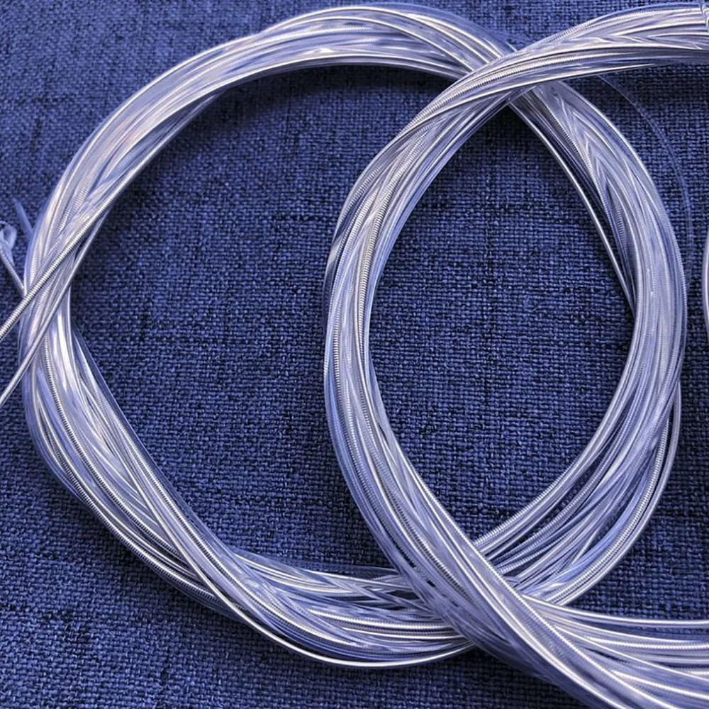 

Classical Guitar Strings 6pcs/set Clear Nylon Strings Silver-Plated Copper Musical Instrument Accessories