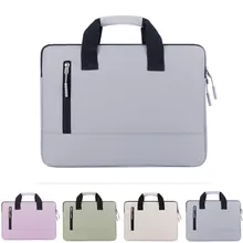 Laptop Bags Sleeve for Huawei Lenovo Dell HP MacBook Air Pro M1 12 13 14 15.6 Inch Notebook Computer Women Briefcase Handbag