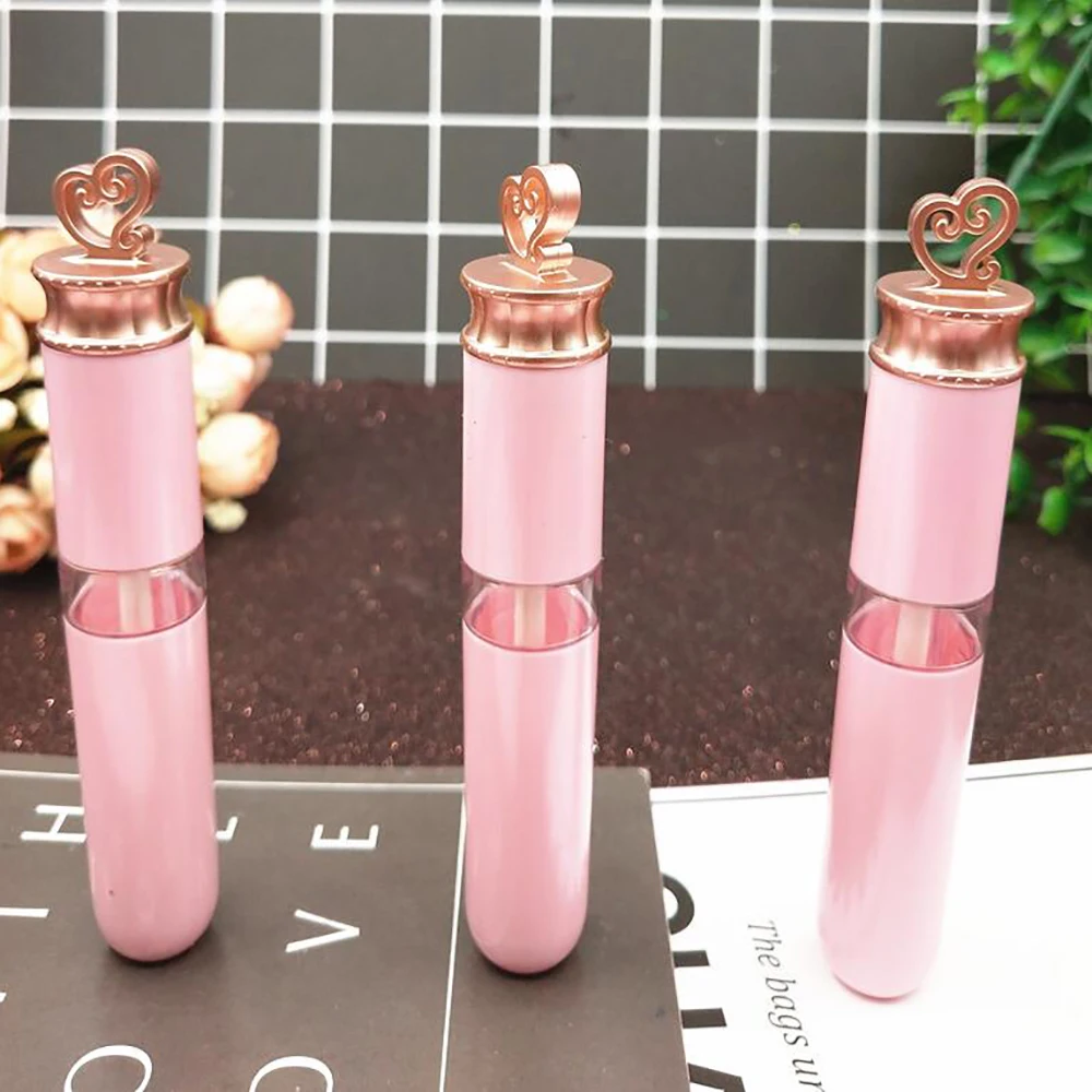 Тюбики для блеска губ розовое золото 1 шт. 6 мл пустой косметический контейнер