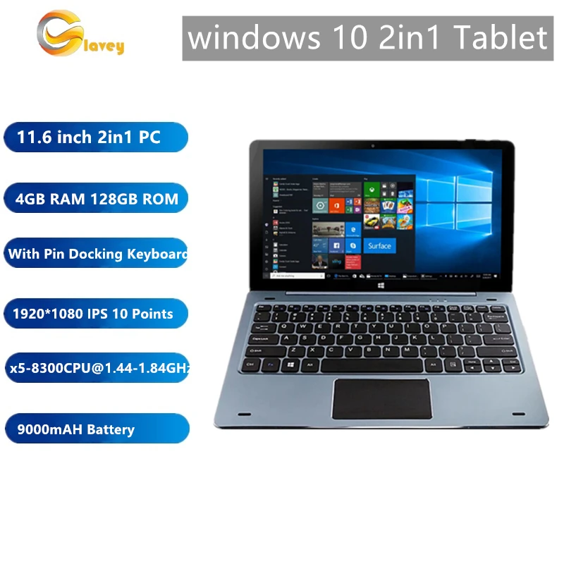11 6 дюймов NC01 Windows 10 планшетный ПК с клавиатура стыковки пин 4 ядра Гб Оперативная