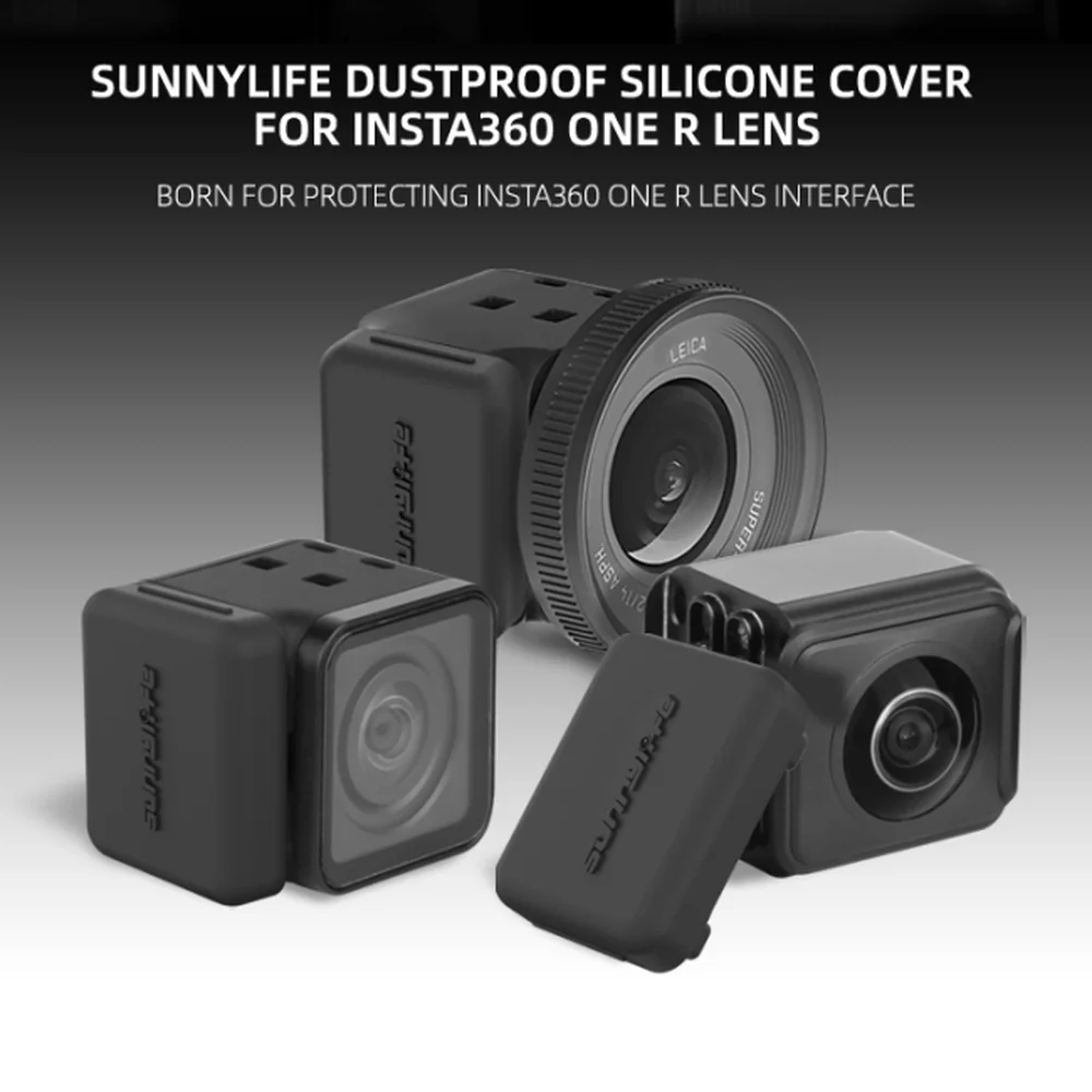 Защитный чехол для камеры Insta360 One R Пылезащитная крышка объектива широкоугольный