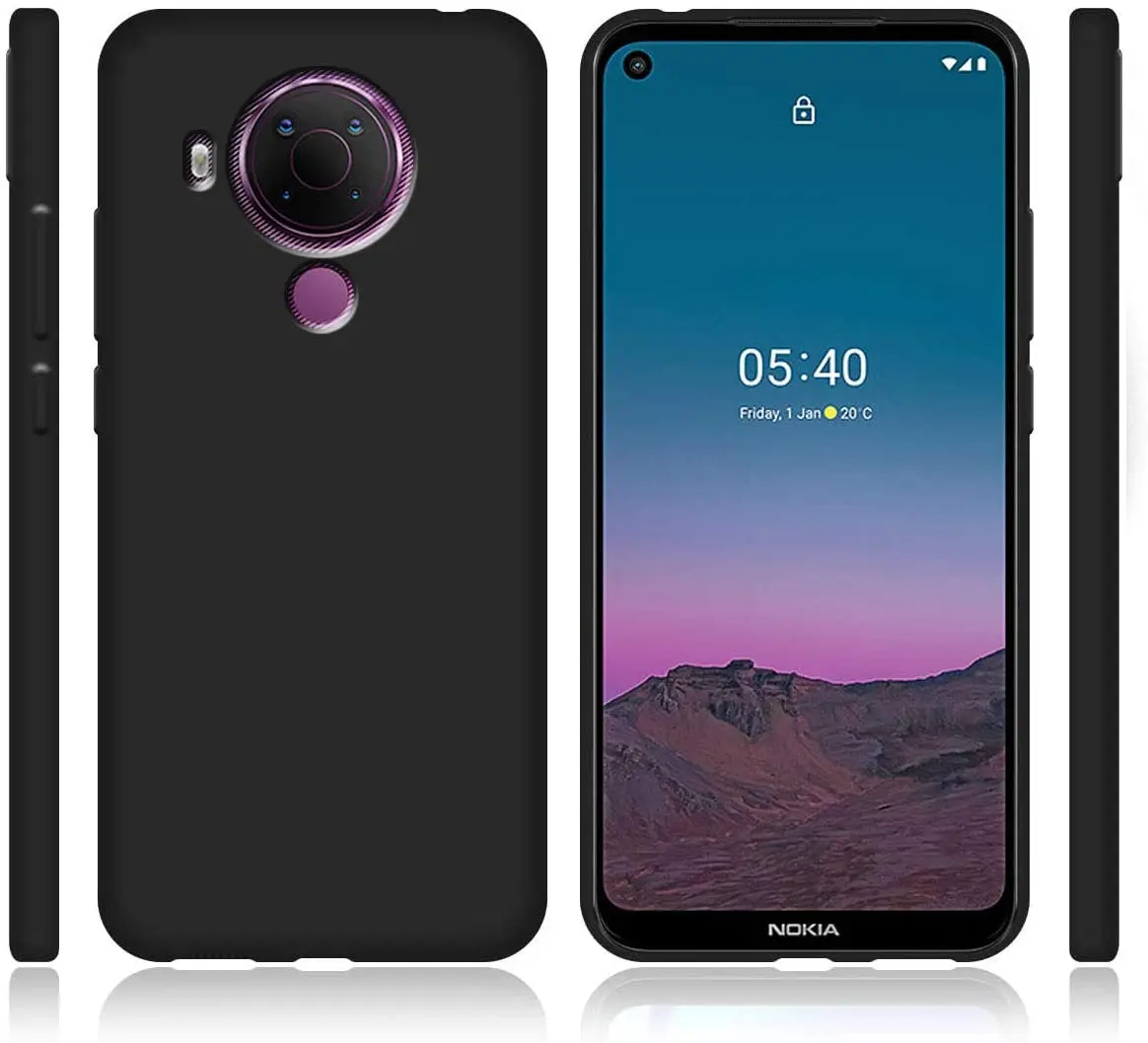 For Nokia 5.4 Transparent Silicon Case 
