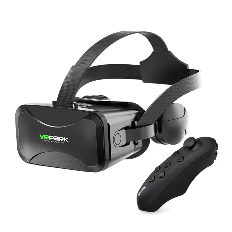 

Гарнитура виртуальной реальности VRPARK VR Glasse с контроллером, 3D VR, для смартфонов Iphone, Android, 4,5-6,7 дюймов