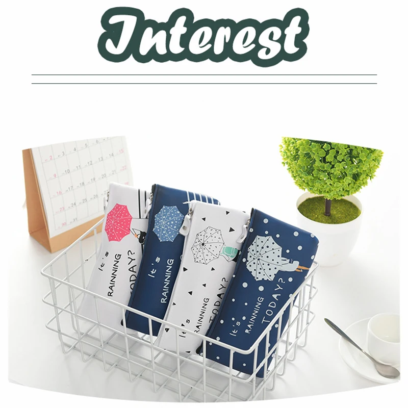 Карандаш пектин на молнии креативный школьный пенал для учеников офисные и