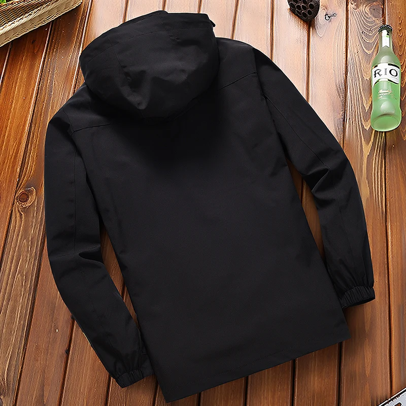 Куртка мужская демисезонная водонепроницаемая Повседневная ветровка в