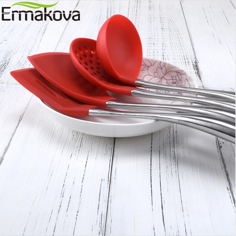 ERMAKOVA силиконовая кухонная утварь Антипригарная посуда гаджет кухонный