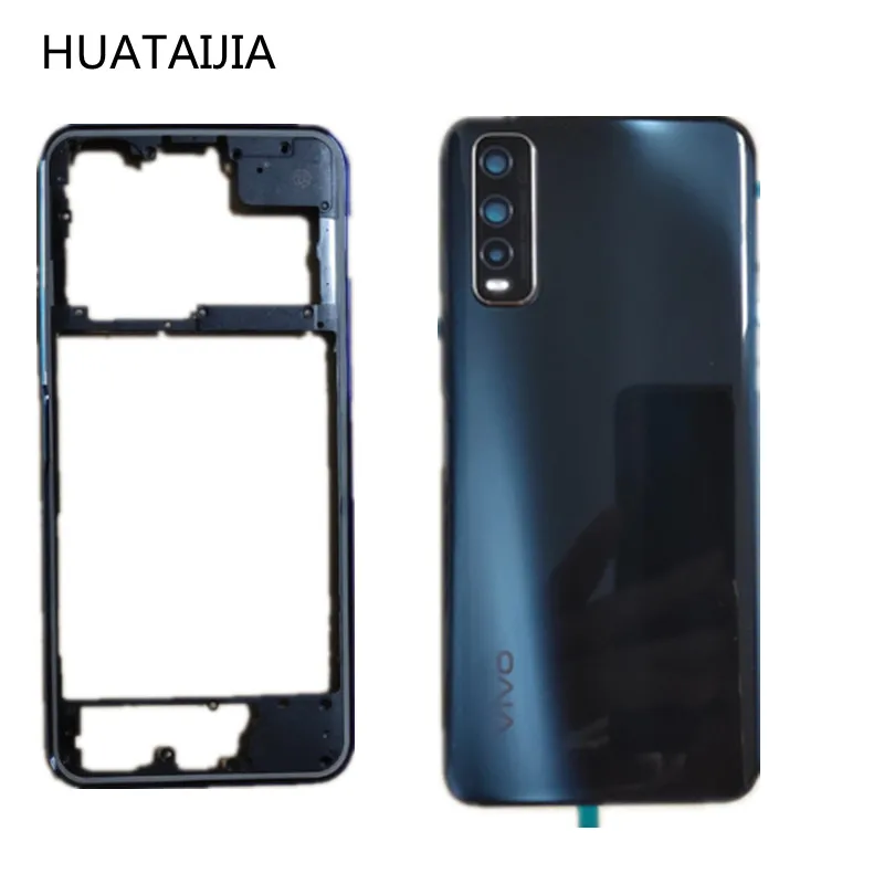 Vivo-funda de bater&iacute;a para m&oacute;vil, carcasa trasera original para MARCO DE PANTALLA vivo Y51s, Y51s, Y51s, Y51s, Y51s, V2002A-4
