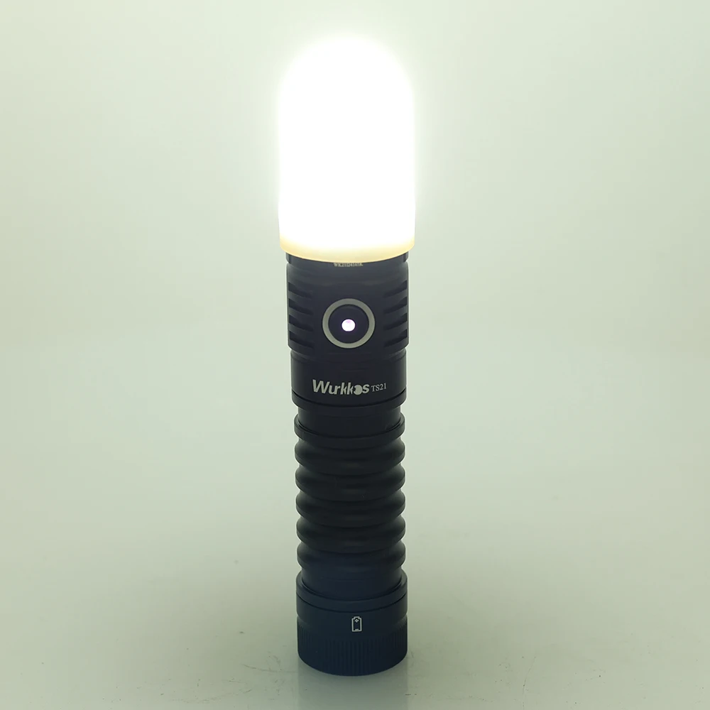 

1PCS New Wurkkos Soft Rubber Diffuser for TS21 Flashlight