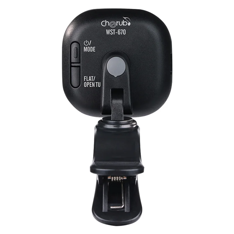 Cherub WST-670 электрогитара педаль тюнера клип на мини жк-дисплей USB тюнеры