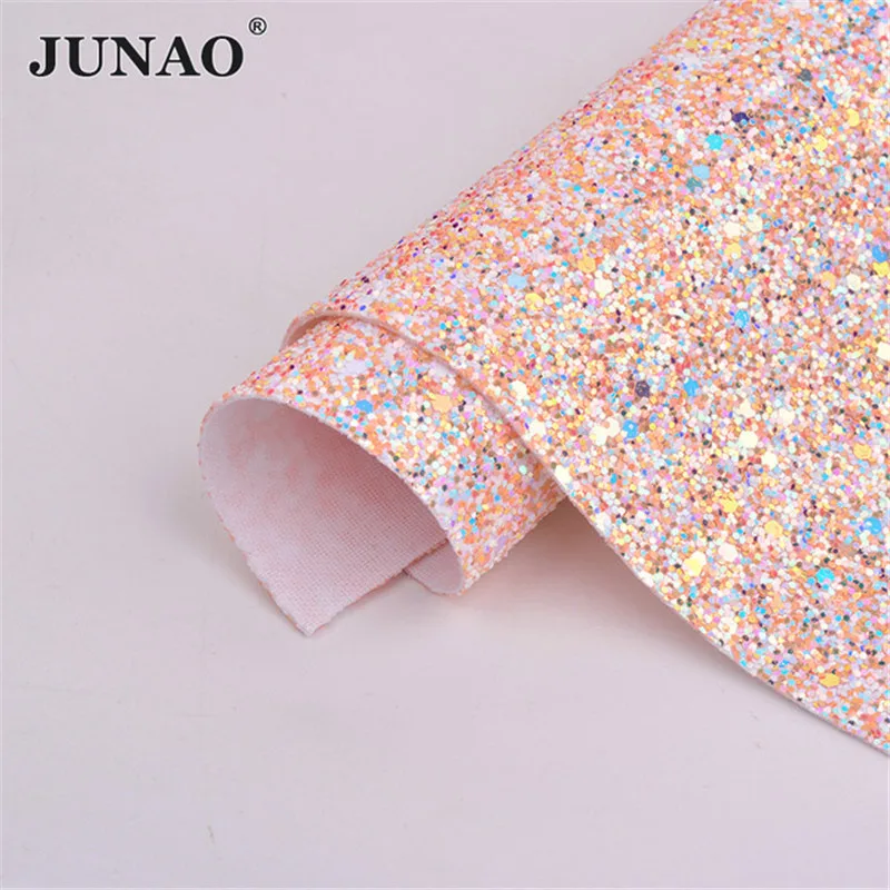 JUNAO 20x34 см шитье блеск AB искусственная кожа отделка синтетические Блестки ткань блестка искусственная кожа ювелирные изделия материал для DIY
