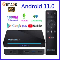 h96 max android tv box 1000m ethernet 8k decoder 4k ultra hd yotube media player google play hdr 4g 8g tv set top box android 11