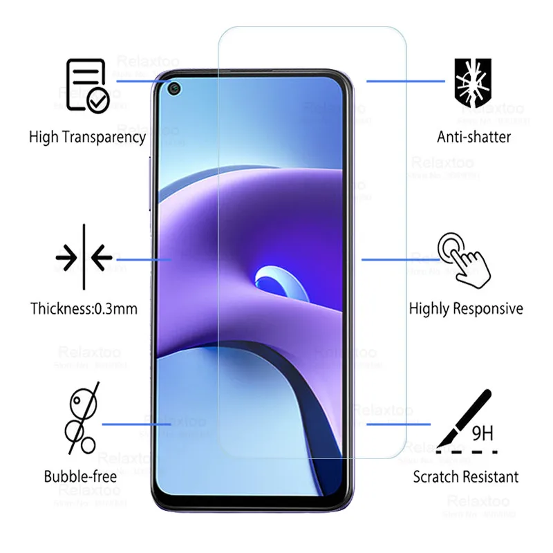 2pcs protector on redmi note 9t Screen Protector Tempered Glass for xiaomi redmi note 9 t 5g 9t Glass Cover redmi note9t Case cases for xiaomi blue