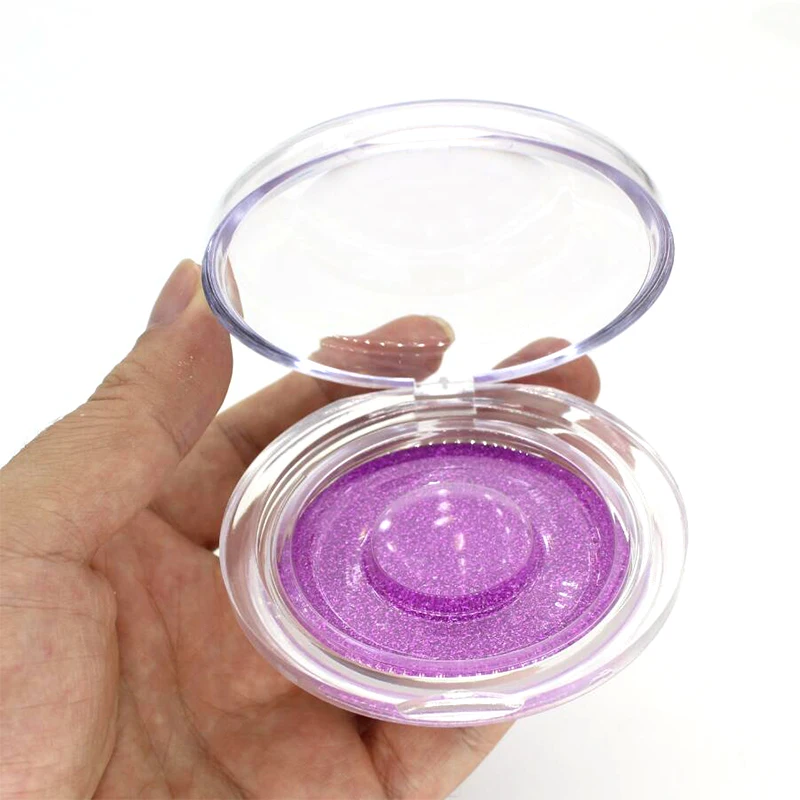 Премиум блестящие карточки для ресниц коробки круглая карточка фон бумажные