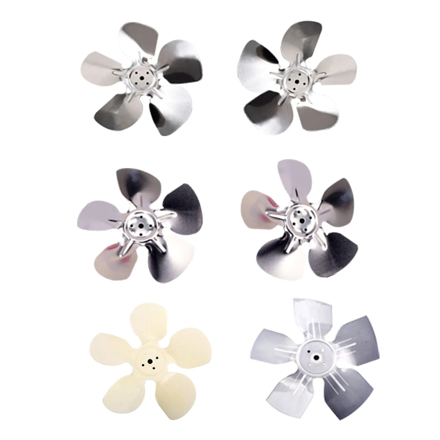 Лезвие вентилятора для морозильной камеры алюминиевое лезвие лопасть двигателя