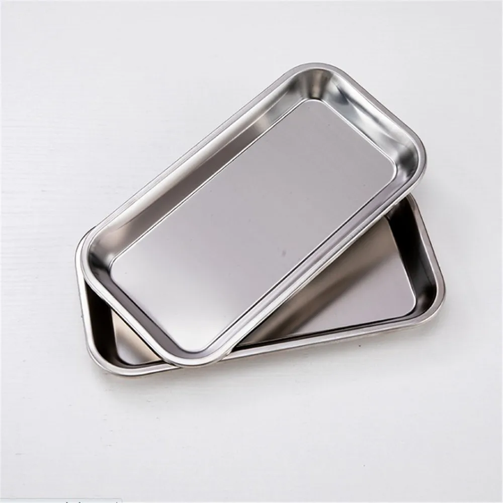 1 шт. Нержавеющая сталь для хранения косметики лоток маникюра оборудование