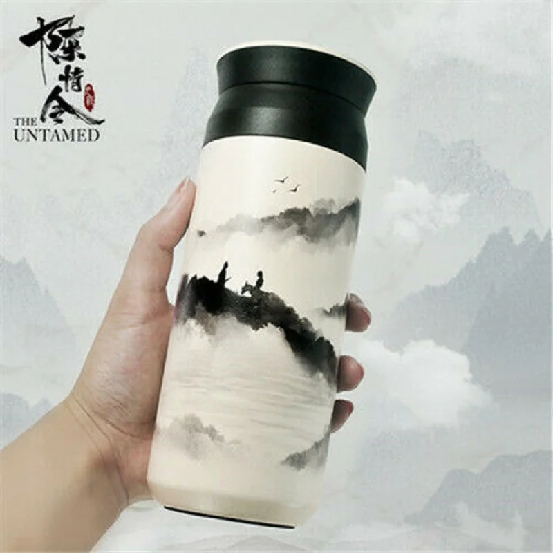 

Вакуумная чашка из нержавеющей стали для косплея, 400 мл