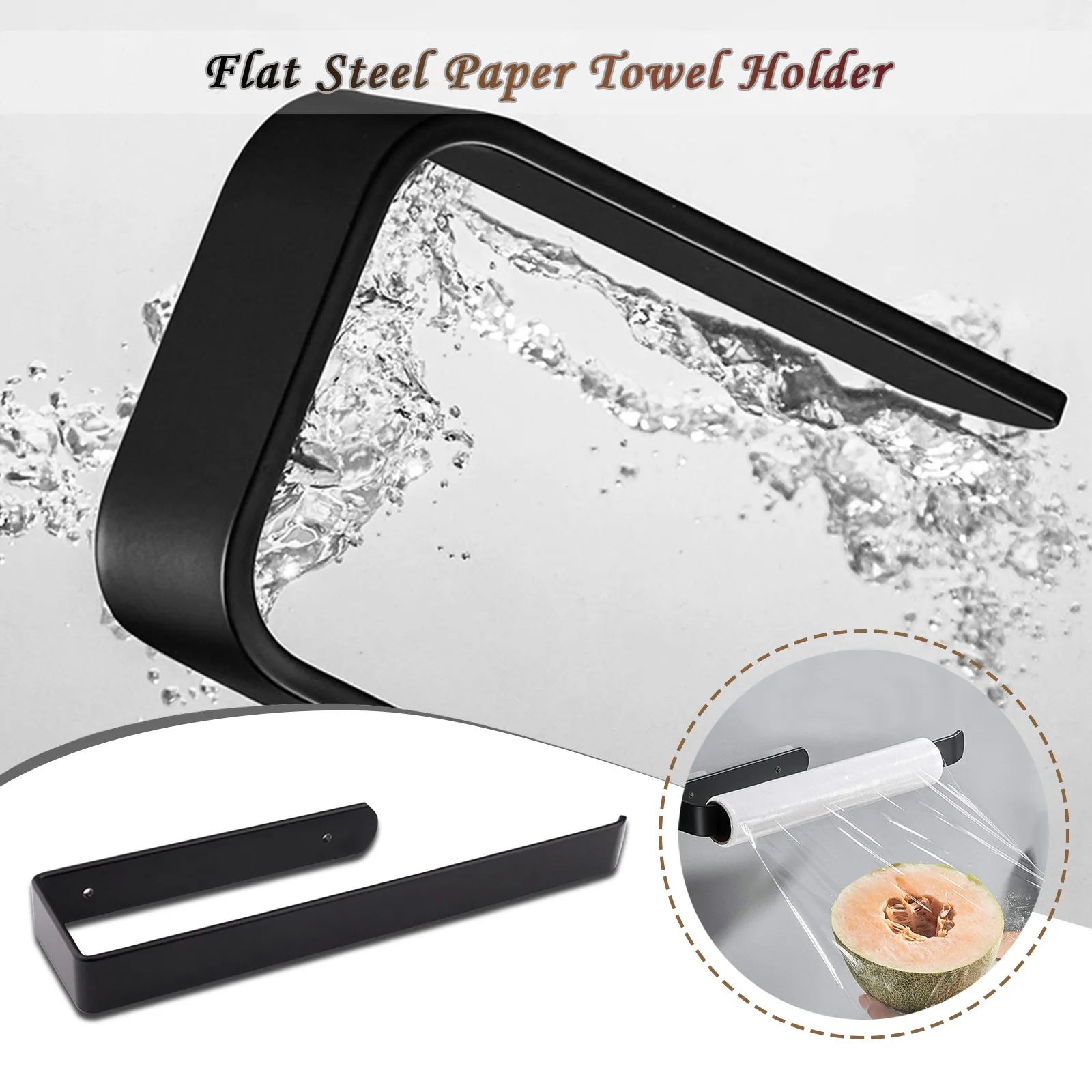 Многофункциональная бумажная вешалка для полотенец с винтами украшения кухни и