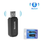 USB Bluetooth AUX 3,5 мм стерео музыкальный приемник беспроводной аудио адаптер Dongle Kit встроенный микрофон для динамика для телефона автомобиля
