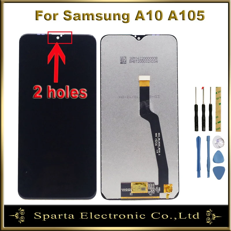 Для Samsung Galaxy A10 A105 A105F SM-A105F / SM-M105F M10 M105 M105F ЖК-дисплей сенсорный экран дигитайзер в