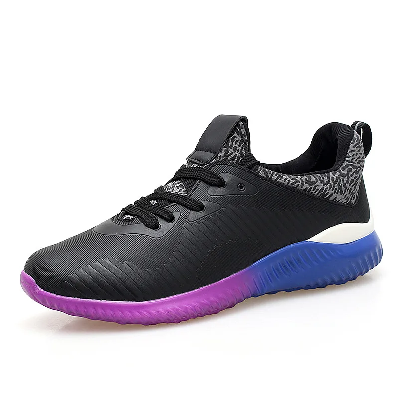 Кроссовки из искусственной кожи весенняя обувь Мужская дышащая повседневная на