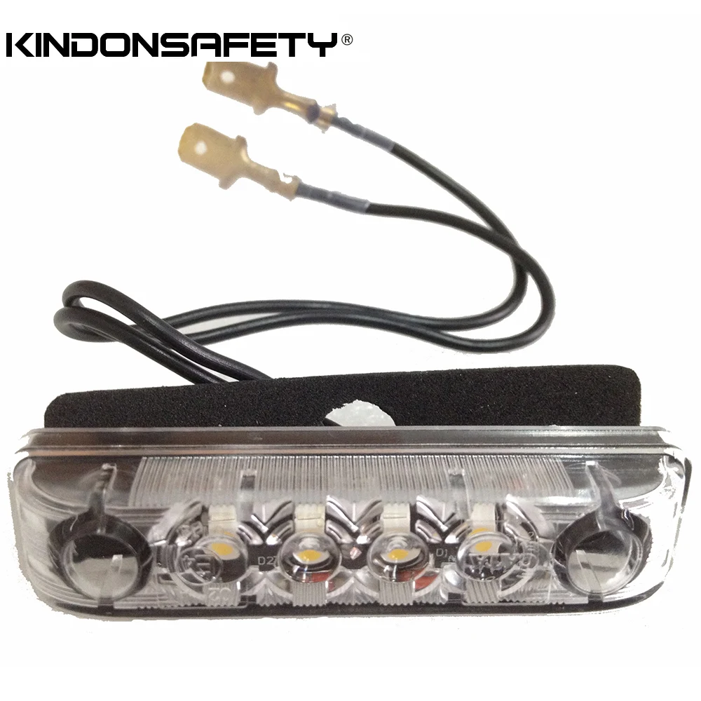6 шт. Бесплатная доставка! Фонасветильник светодиодный передний с 4 светодиодами