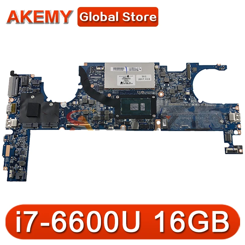 

844418-601 для HP EliteBook 1040 G3 материнская плата портативного компьютера с SR2F1 i7-6600u Процессор 16 Гб Оперативная память DA0Y0FMBAJ1 мб 100% тестирование Быстр...