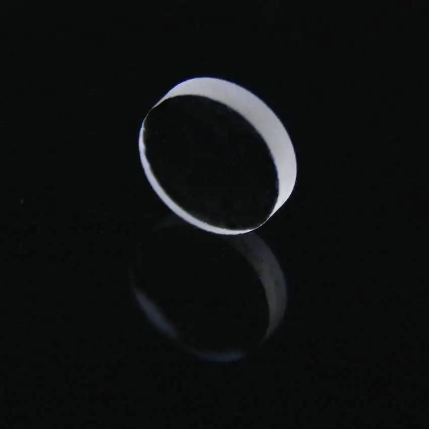 Оптическое экспериментальное стекло плоская выпуклая линза 4 мм диаметр