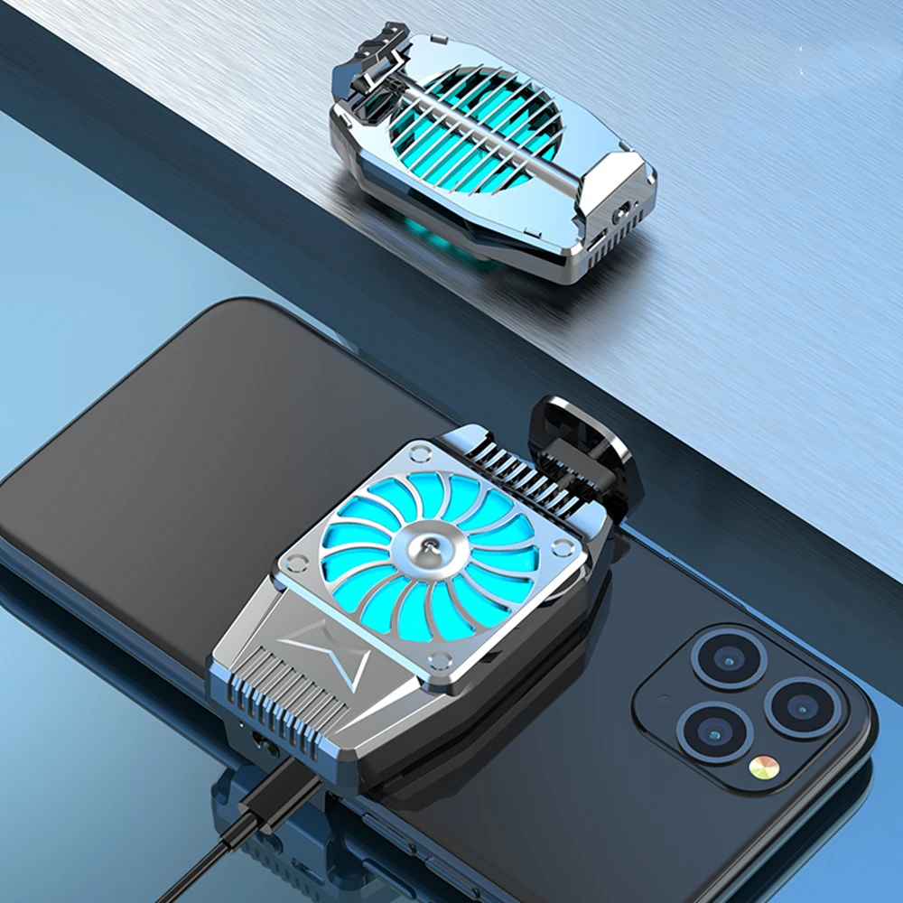 

Good Quality Mobile Phone Cooler Semiconductor Radiator Cooling Fan Bracket Is silent and Stretchable