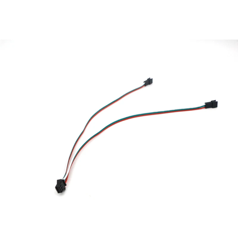 1to2 сплиттер SM JST Штекерный разъем проводной кабель 2pin 3pin 4pin 5pin для DC 5-24V rgb cct RGB RGBW