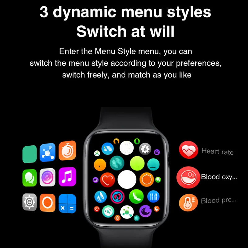 

Original iwo HW22 Smart Watch Men 44mm Bluetooth Call IP67 Waterproof Music Calculator Heart Rate Monitor Series 6 Smartwatch