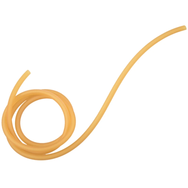 Natural Latex Rubber Band Tube Elastic 2x5mm Yellow | Спорт и развлечения