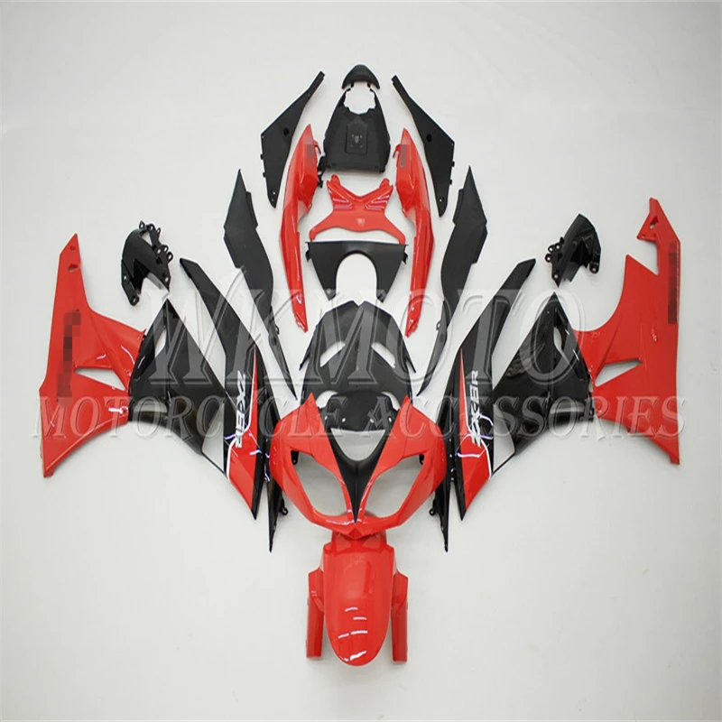 

For KAWASAKI NINJA ZX6R ZX-6R ZX636 2009 2010 2011 2012 Fairing Bodywork Kit Nose Fender Side Cowl Rear Tail Panel KA07