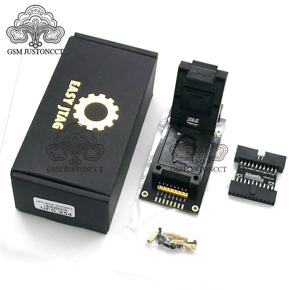 2022 Newest ORIGINAL Easy-Jtag Plus UFS BGA-254 Socket / EMMC 254(EMMC +UFS 2 IN 1) Adapter for EASY JTAG PLUS BOX work | Мобильные
