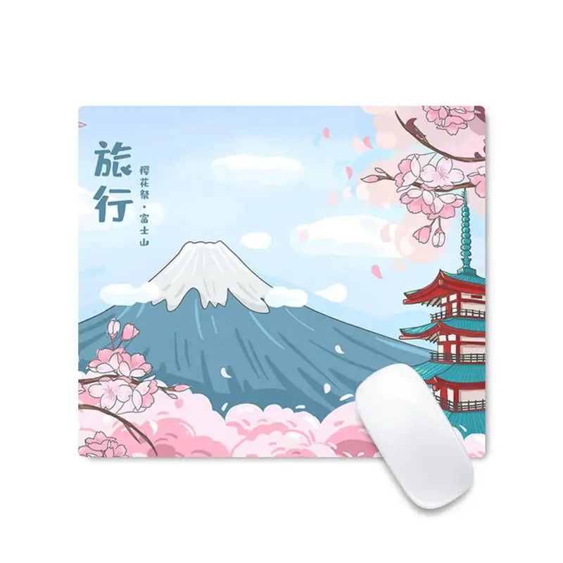 

Mount Fuji Customized MousePads Computer Laptop Anime Desk Table Protect Game Office Work Mouse Mat pad Non-slip Laptop Cushion