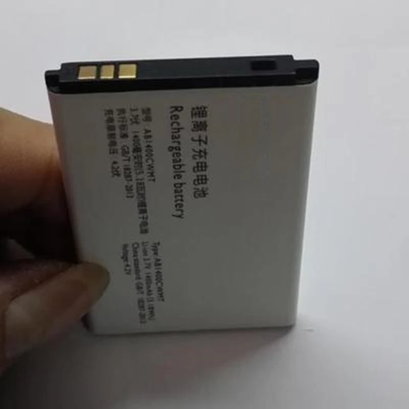 Аккумулятор AB1400CWMT 1400 мАч для PHILIPS E160 E180 E350, Прочные литий-ионные литий-полимерные аккумуляторы стандарта