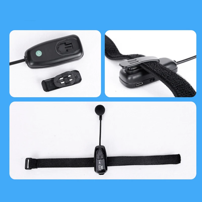 2 4G беспроводной зажим для галстука микрофон петличный отворот мобильный телефон