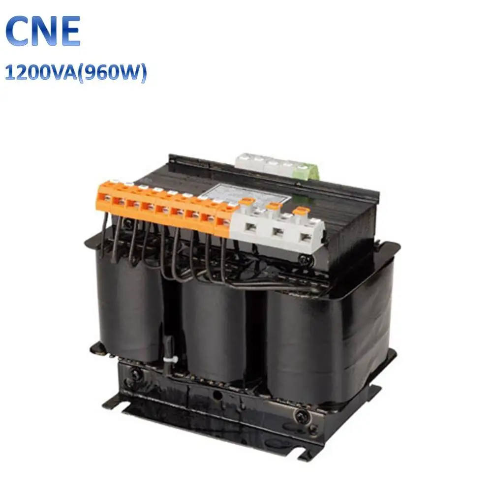 

1200VA(960W) three phase isolation transformer