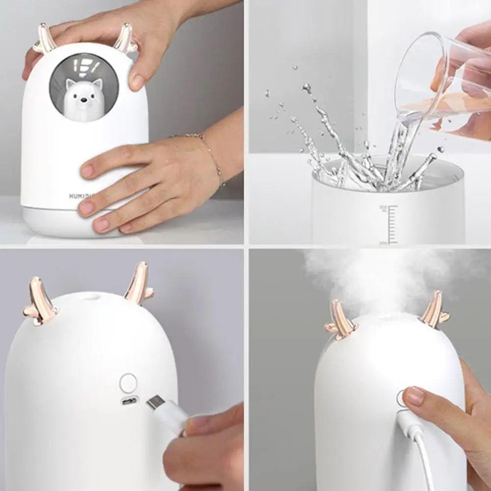 

Desktop Humidifier Mini Portable For Home Office Car Household Small Aromatherapy Humidifier USB
