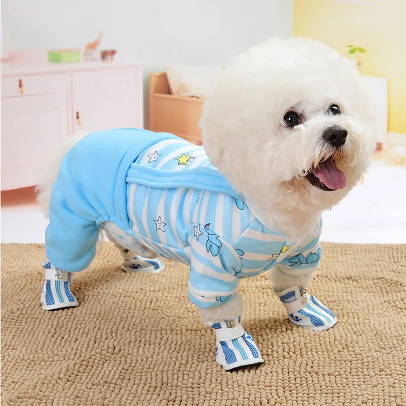 Теплая одежда для собак осенне зимняя домашних животных костюмы маленьких кошек